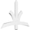Ekena Millwork Davenport Architectural Grade PVC Gable Bracket, 48"W x 32"H x 2"D x 4"F, 16/12 Pitch GBP048X32X0204DAV00 - alternate 1